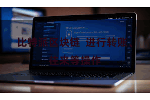 比特派区块链 进行转账、往来等操作