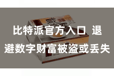比特派官方入口 退避数字财富被盗或丢失