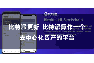 比特派更新  比特派算作一个去中心化资产的平台