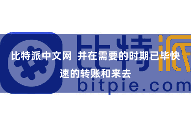 比特派中文网  并在需要的时期已毕快速的转账和来去