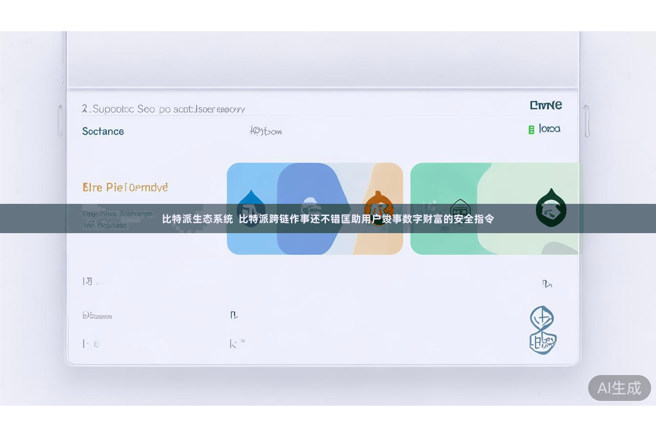 比特派生态系统  比特派跨链作事还不错匡助用户竣事数字财富的安全指令